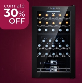Confira as ofertas de adegas