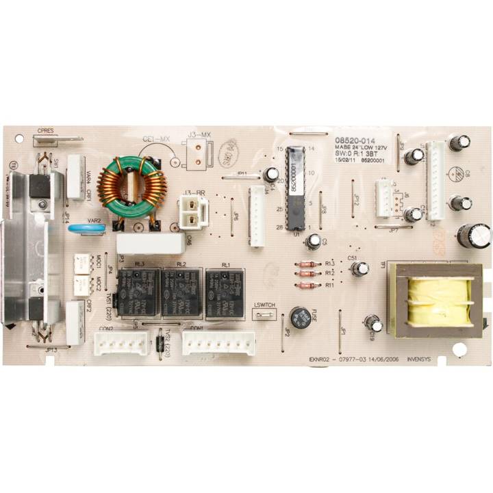 Placa Eletrônica ASV Compatível com Lavadora de Roupas GE 8/10 3 Botões PEL3503 110V