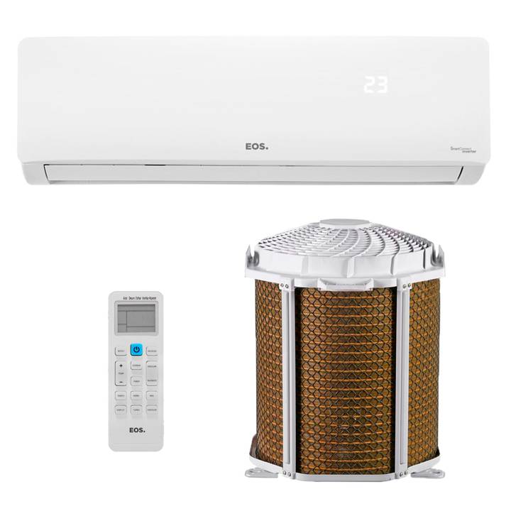 Ar-Condicionado Split Inverter 12000 BTUs EOS Smart Connect High Wall Só Frio EAS12000IFE/EAS12000IFI 220V