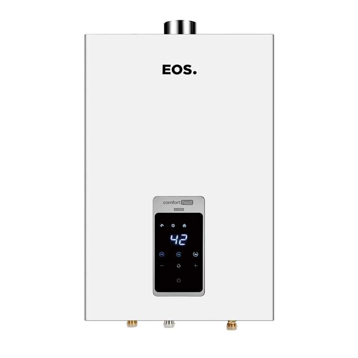 Aquecedor de Água a Gás EOS Digital 16 Litros (Gás Natural) Exaustão Forçada Branco EAQ160GD-N Bivolt