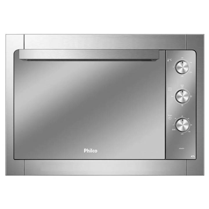 Forno Elétrico de Embutir Philco 47 Litros Prata PFE47E 220V