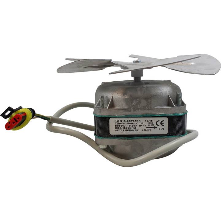 Micro Motor Elco 1/25 sem Suporte Helice de Aluminio 6 Polegadas Blindado IP44 CJ64MHA 154 220V