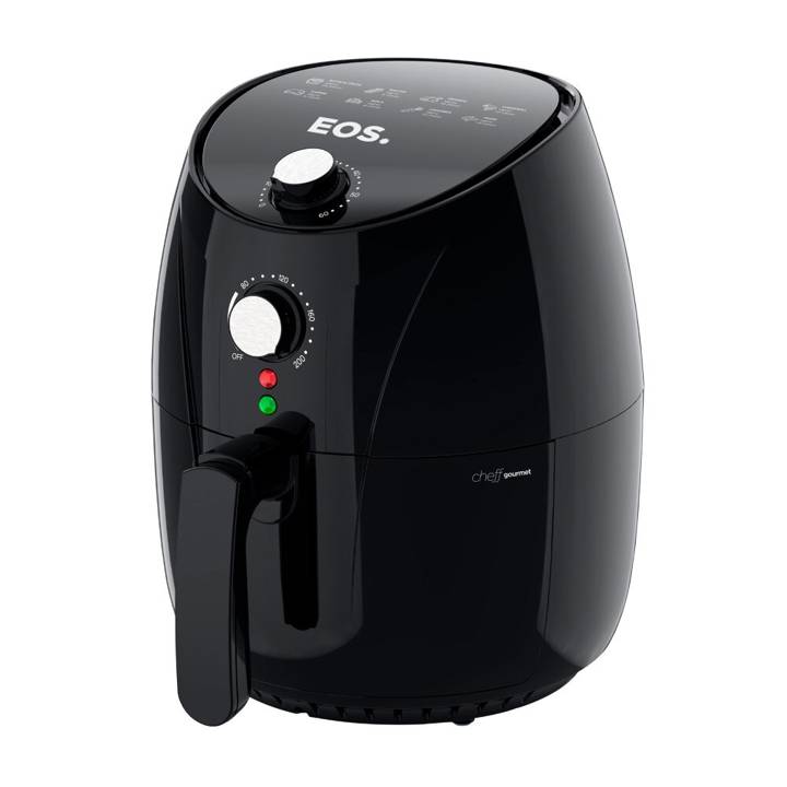 Fritadeira Sem Óleo Air fryer EOS 4 Litros Chef Gourmet Preto EAF40P 220V