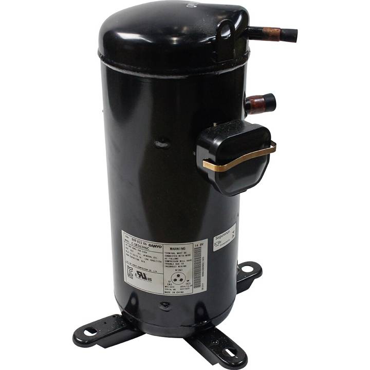 Compressor Panasonic Scroll Ar Condicionado 36000 Btus Trifásico 208/230V R22 (3TR) 60Hz CSB263H6C
