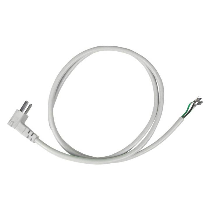 Cabo Força Universal 1.50 Metro Plug 90º 2P Com Terminal Para Ar Condicionado