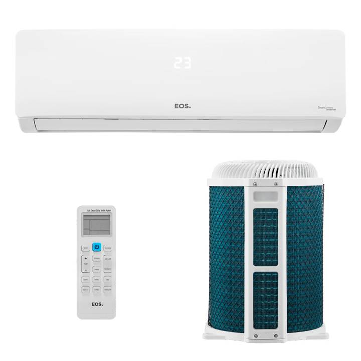 Ar-Condicionado Split Inverter 12000 BTUs EOS Smart Connect High Wall Quente e Frio EAS12000IQFI2/EAS12000IQFE2 220V