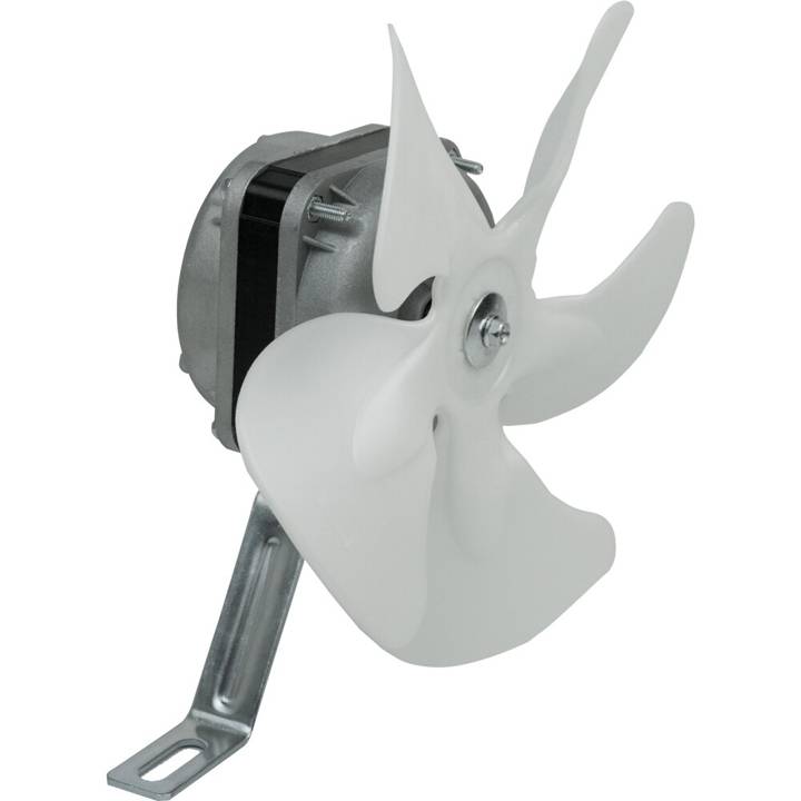 Micro Motor Ventilador Exaustor 1/40 EOS com Hélice em Plástico e Suporte Bivolt