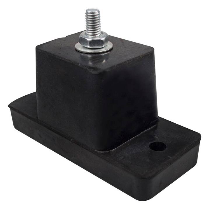 Calço Base Com Parafuso E Porca Podium Vazado Pvc com 4 Peças