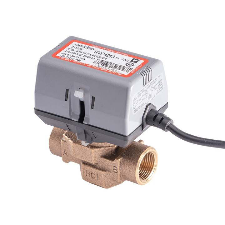 Válvula Motorizada Honeywell com Atuador On/Off 2 Vias CV=7 SPST 220V