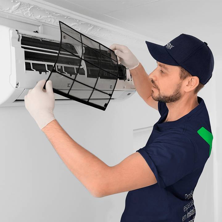 Limpeza de Ar-Condicionado Split High Wall 7000 a 33000 BTUs Agyx