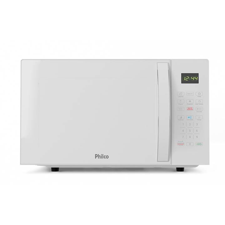 Micro-ondas Philco 25 Litros Branco Limpa Facil 1100W PMO28B 220V