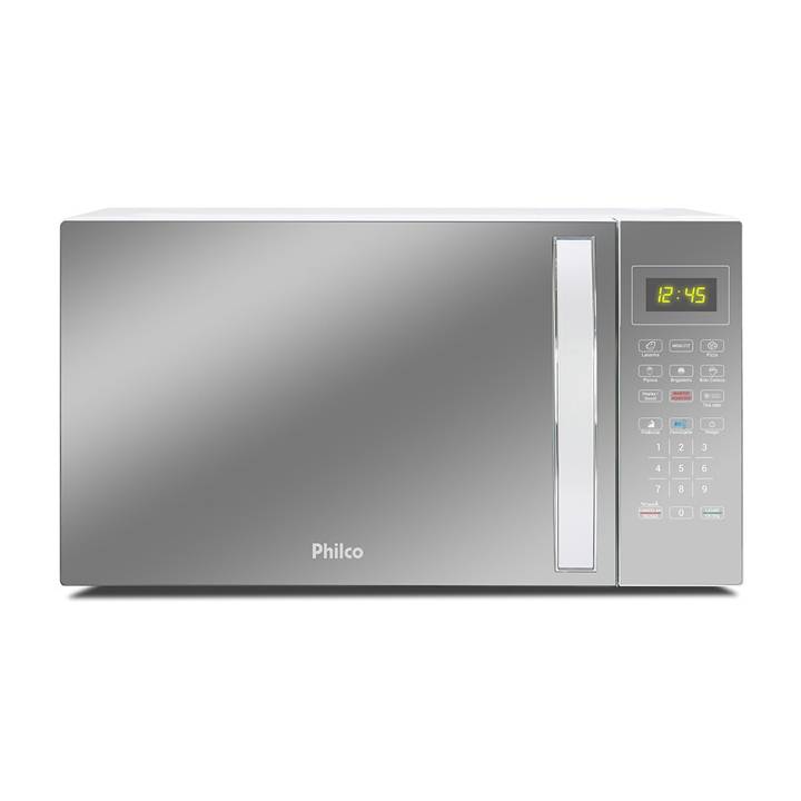 Micro-ondas Philco 25 Litros Espelhado Limpa Facil 1100W PMO28E 220V