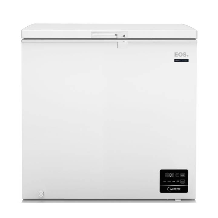 Freezer e Conservador Horizontal EOS 215 Litros Digital Tripla Ação Max Inverter Branco EFH251IDX Bivolt
