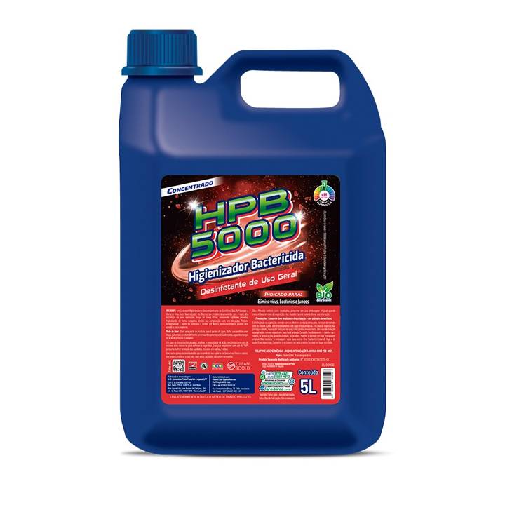 Higienizador Bactericida HPB 5000 Concentrado Ar da Terra 5 Litros Ref. PL00530-5