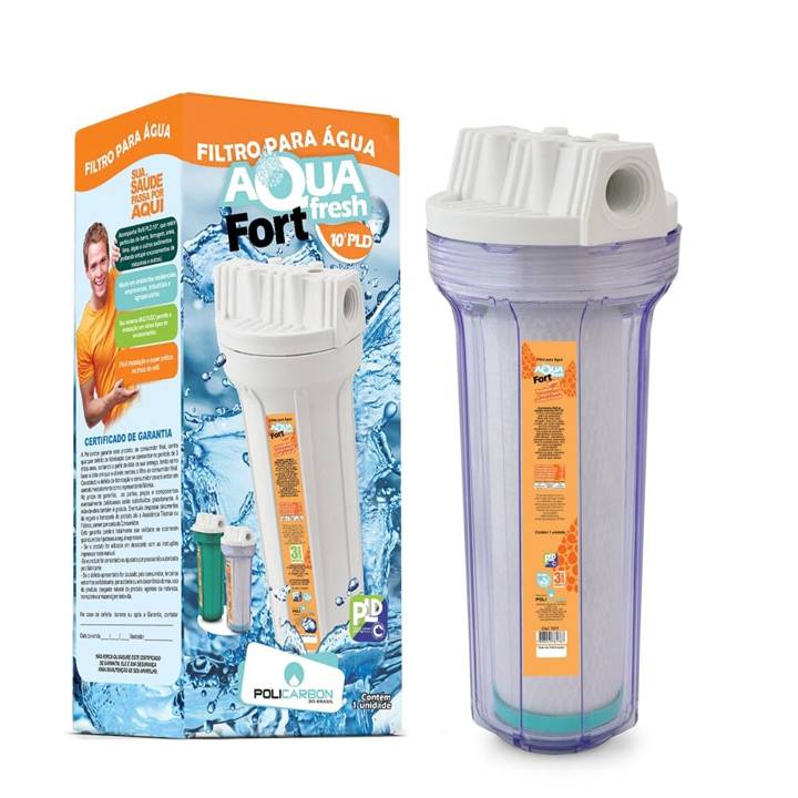 Filtro Policarbon Aquafresh Fort 10" PLD 7076 Azul