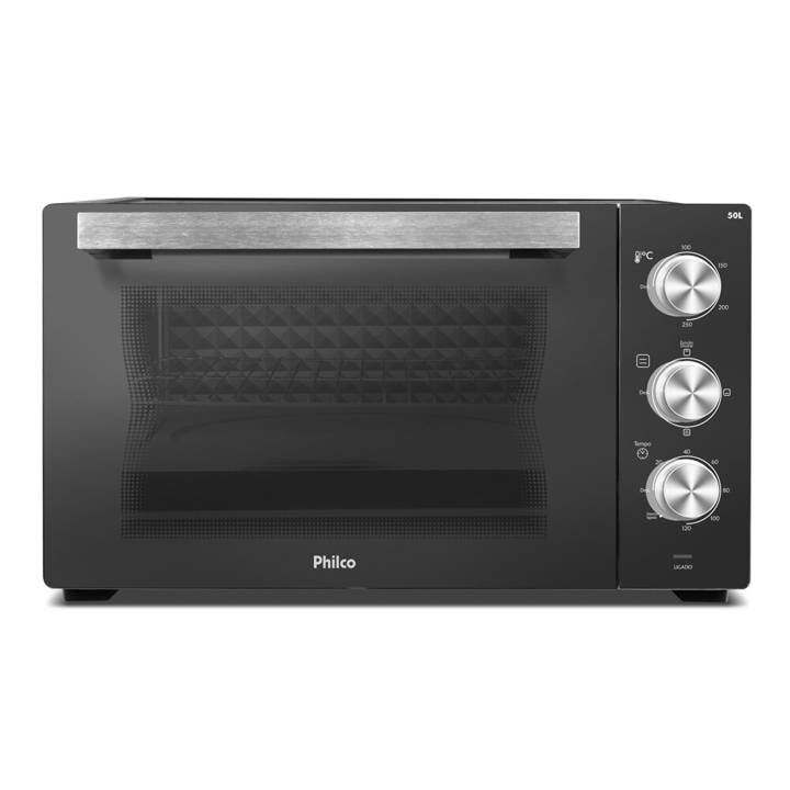 Forno Elétrico Philco 50 Litros Preto Espelhado PFE50PE 110V