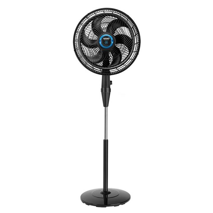 Ventilador de Coluna Arno VD5C Ultra Silence Force com Repelente Líquido 6 Pás 40cm Preto 220V