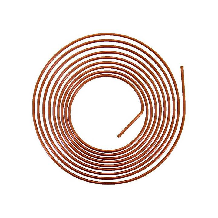 Tubo Capilar de Cobre Forming Tubing 0.031" Rolo com 3 Metros para Refrigeração CAP0031M3