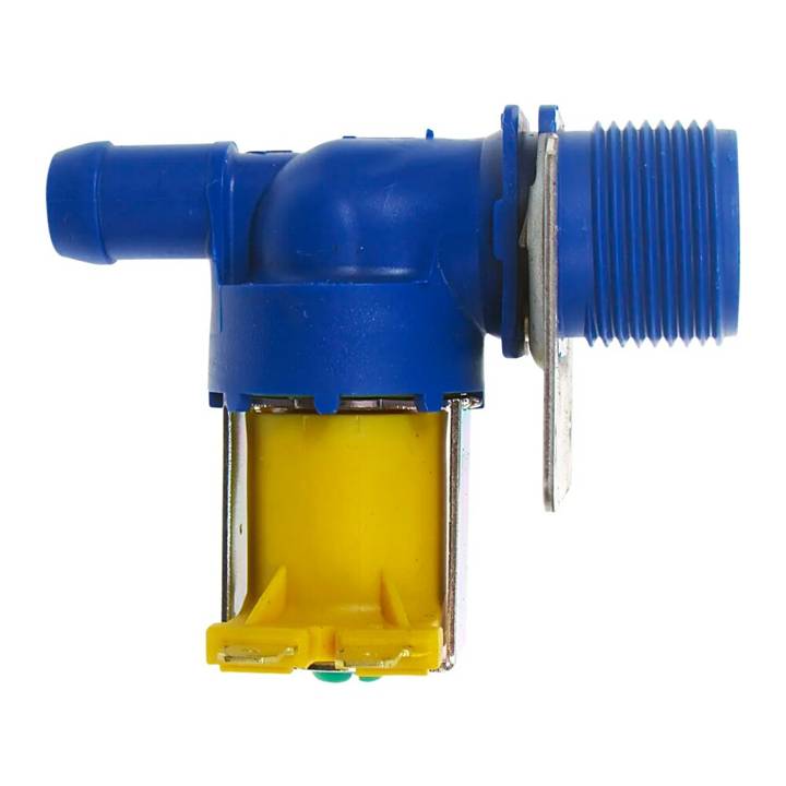 Válvula de Água Emicol Compatível com Lavadora Brastemp/Mondial Simples com Suporte Ajustável Rosca Fina 1E x 1S 320300 110V