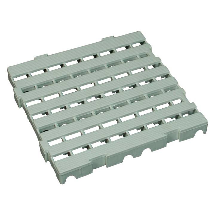 Estrado Câmara Frigorífica 400mmX400mmX45mm Cor Branco