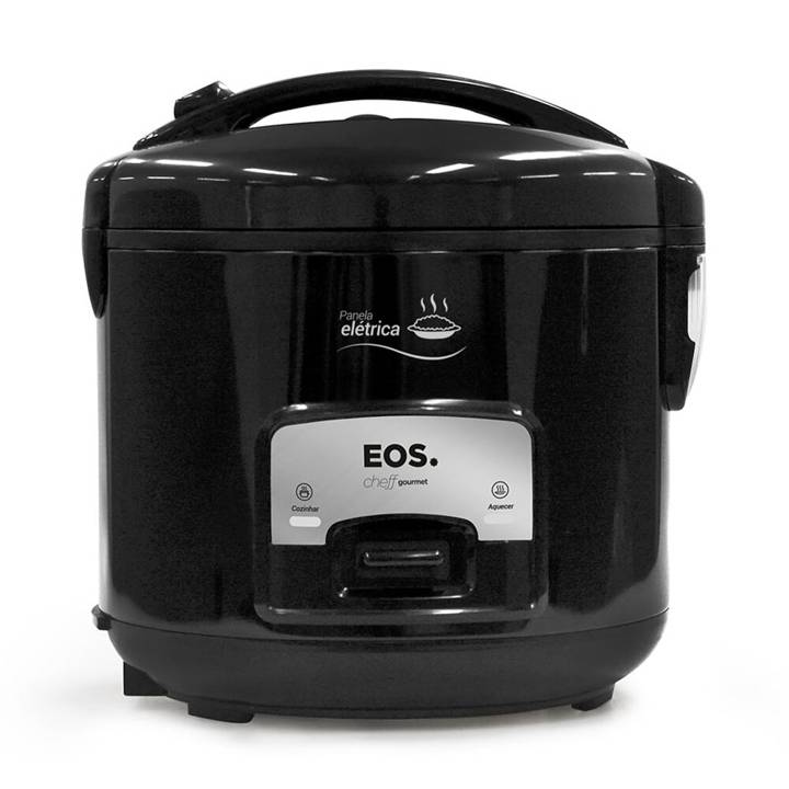 Panela Elétrica de Arroz EOS 5 Xícaras Preto EPA05P 220V
