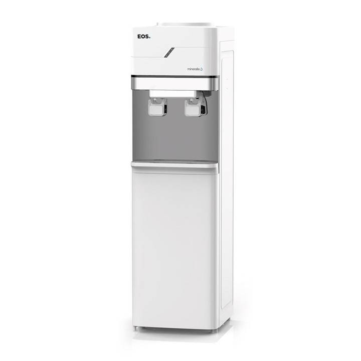 Bebedouro de Coluna para Garrafão EOS Mineralle Compressor Branco EBC01BC 110V