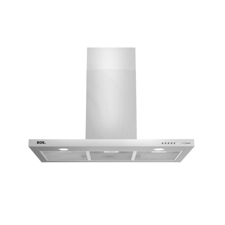 Coifa e Depurador de Parede EOS 90cm Cheff Gourmet Slim Tipo T Inox ECO91PTI 110V