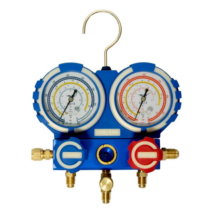Kit de Manifold EOS com Mangueira de 1,2m para R22/R134A/407com410A Blister