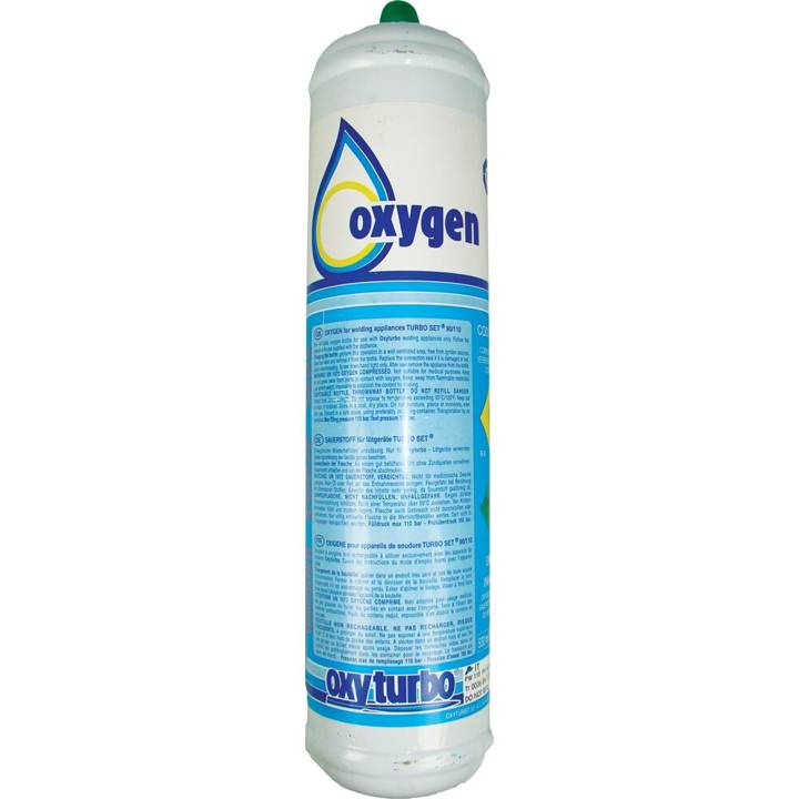 Cilindro Gás Turbo Set 90 Oxigênio GAS0011