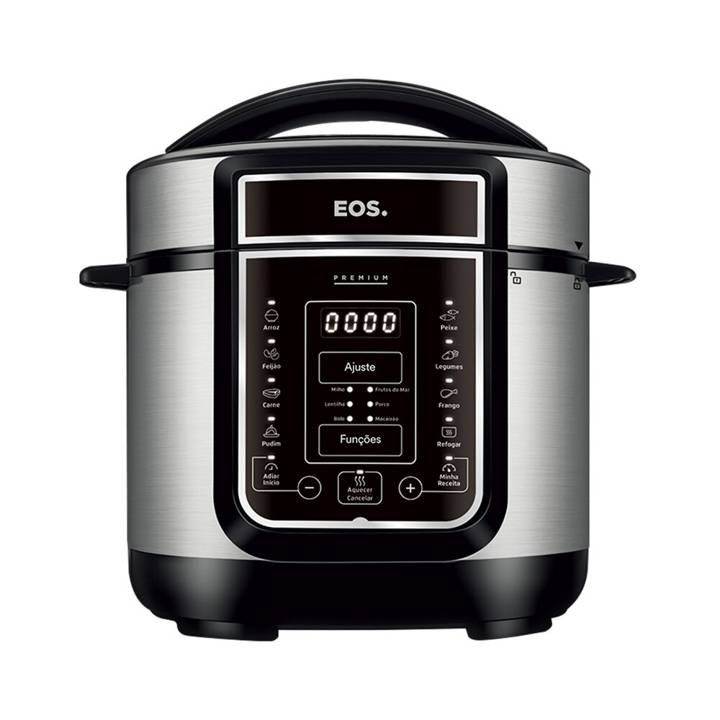 Panela de Pressão Elétrica 5 Litros EOS Multicooker Digital Inox EPP50DI 220V