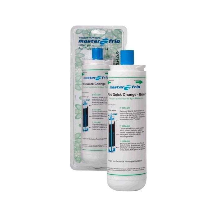 Filtro Refil Masterfrio para Purificadores de Água 71428 Branco