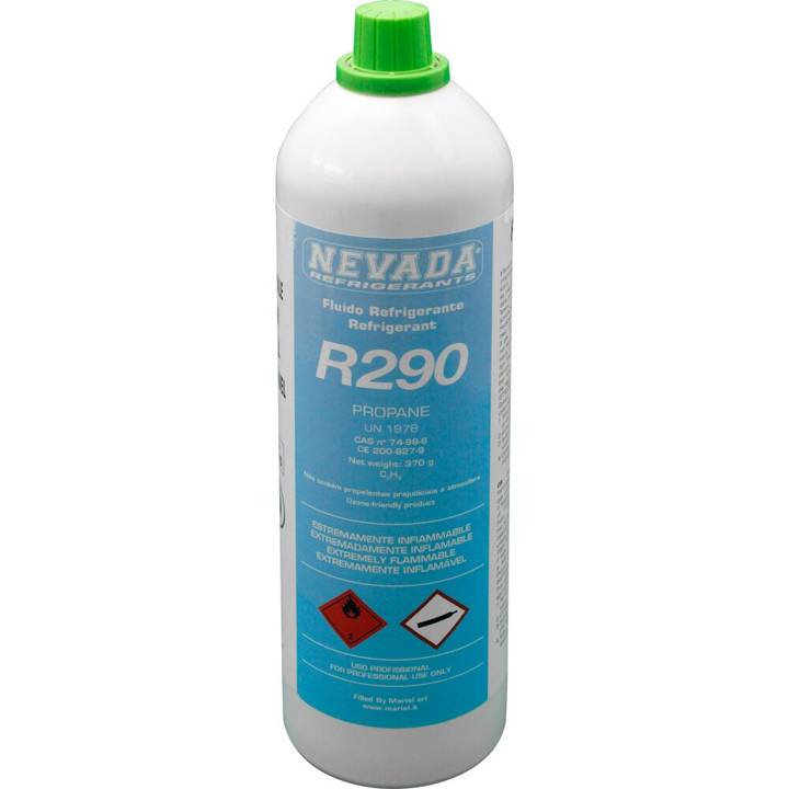 Gás Refrigerante R290 Nevada Cilindro de 370g