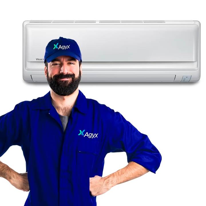 Instalação de Ar-Condicionado Bi Split Hi Wall 1x9000 BTUs + 1x18000 BTUs Agyx