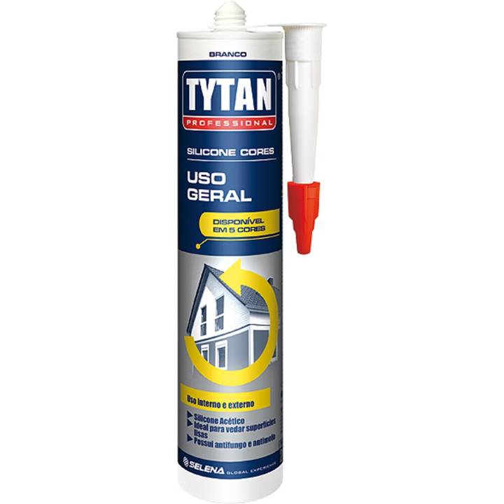 Selante De Silicone Branco Tubo 280G Tytan