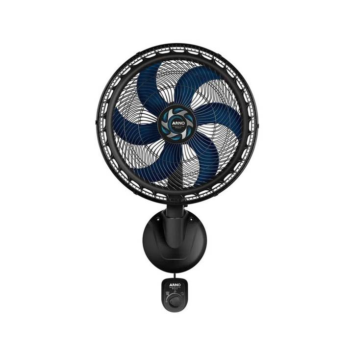 Ventilador de Parede Arno Xtreme Force Breeze com 6 pás 50cm Preto VB51 220V
