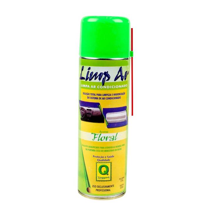 Higienizador Limpeza Ar Condicionado Split Aroma Floral 320ml 225G