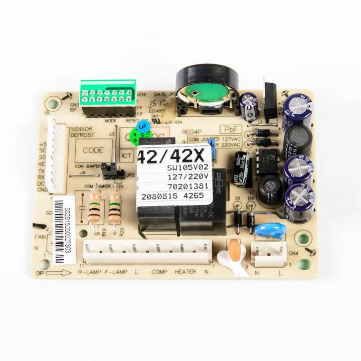 Placa de Potência Tecplam Compatível com Refrigerador Electrolux 42050 Bivolt