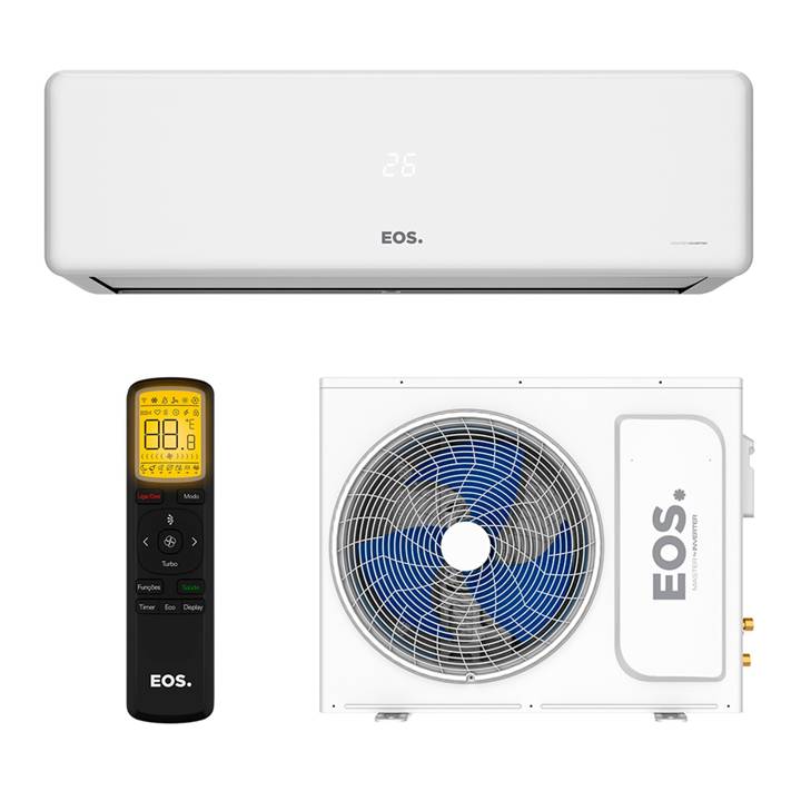 Ar-Condicionado Split Inverter 9000 BTUs EOS Master Inverter High Wall Quente e Frio EASM9001IQI/EASM9001IQE 220V