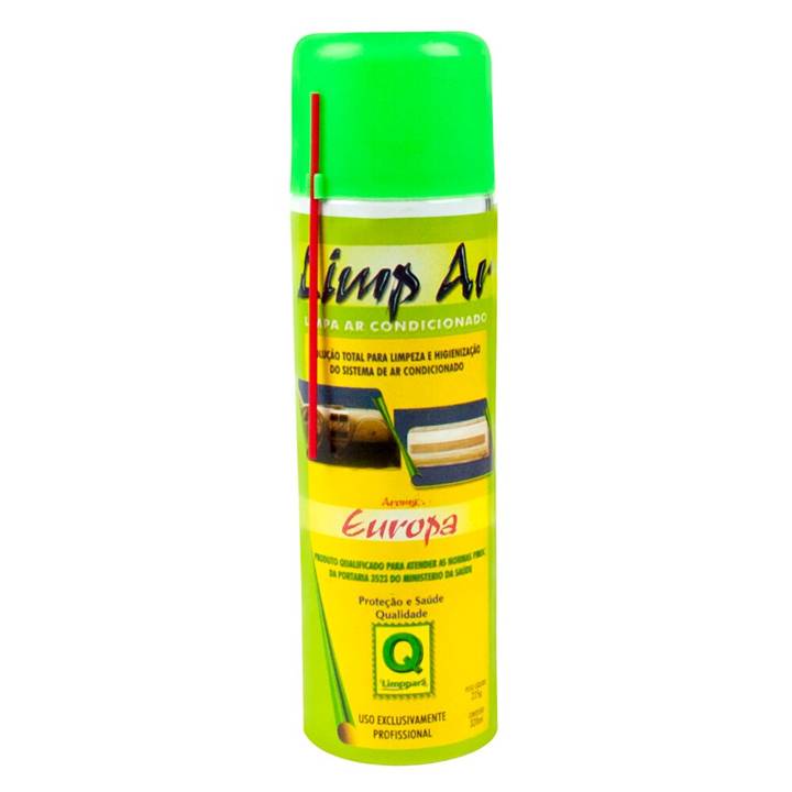 Higienizador Ar Condicionado Split Aroma Europa 320ml 225g