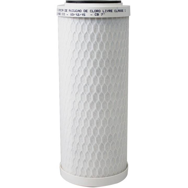 Cartucho Filtrante com Carvão Ativado 7 Polegadas 902-0011 Hidro Filtros
