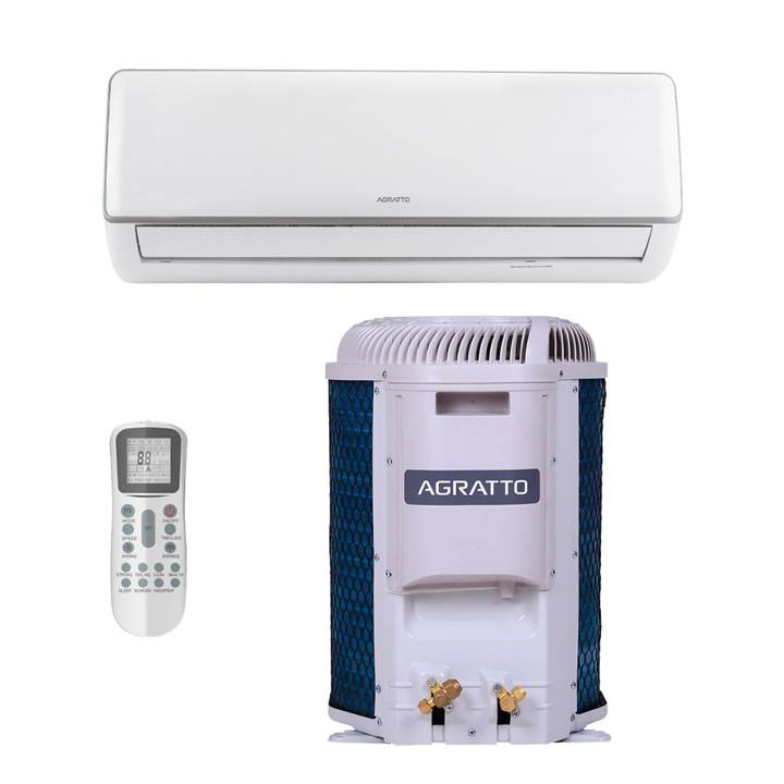 Ar-Condicionado Split Inverter 9000 BTUs Agratto Neo Top Quente e Frio ICST9QFI-02/ICST9QFE-02 220V