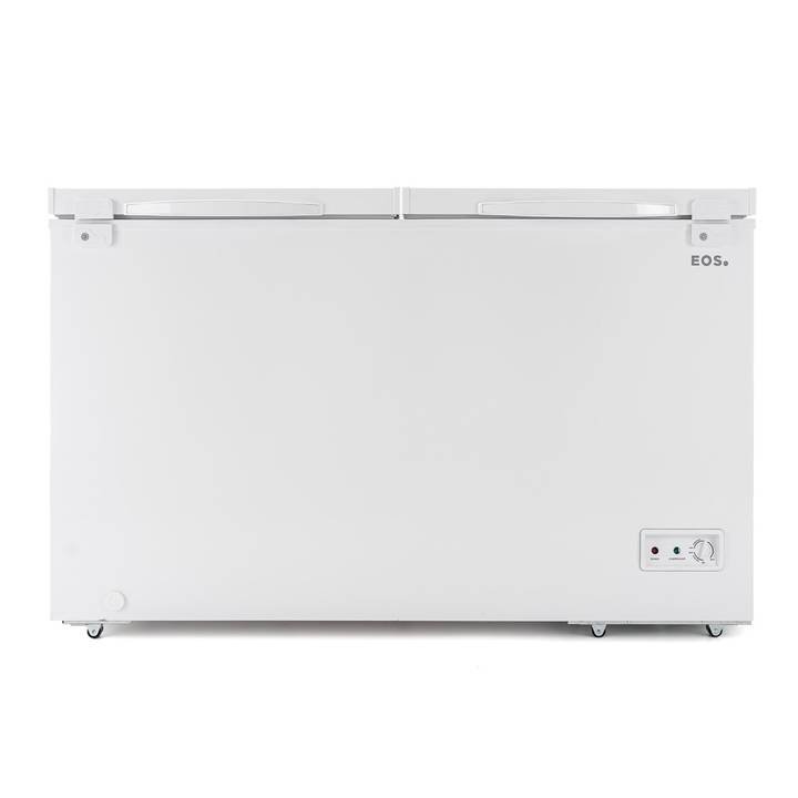 Freezer e Conservador Horizontal EOS 380 Litros EcoGelo Duas Portas EFH500XX 110V