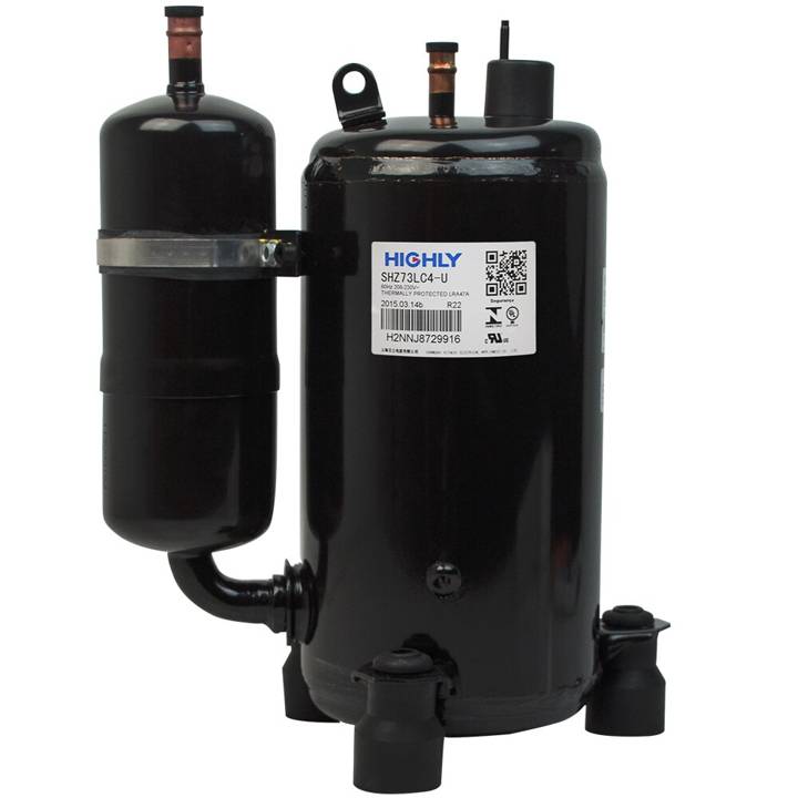 Compressor Rotativo Highly Ar Condicionado 1.1/4HP R22 11842 Btus 220V/60Hz SG173SN-H6CU