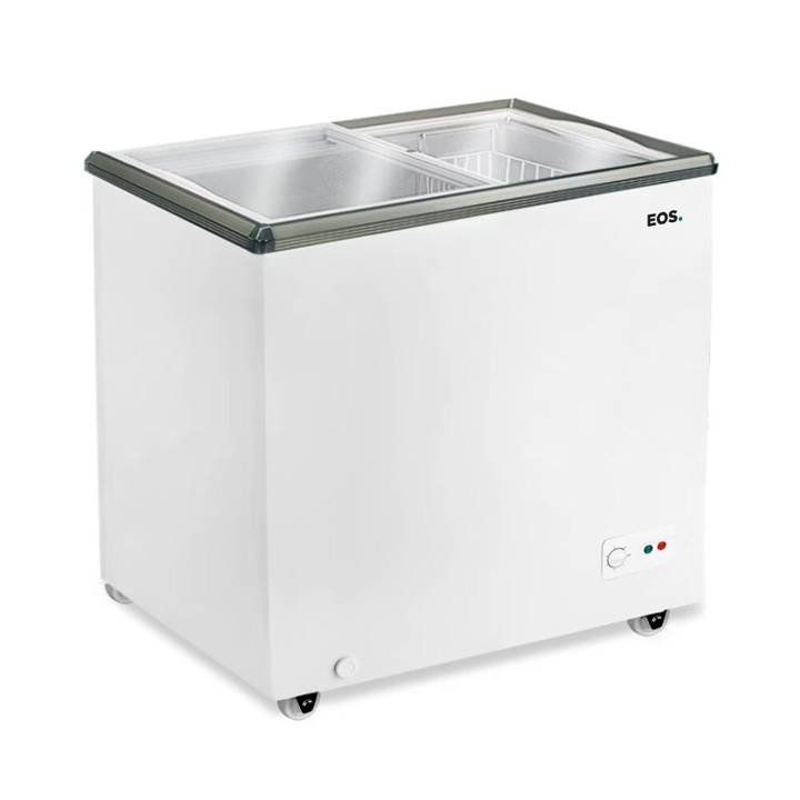 Freezer e Expositor Horizontal EOS 176 Litros Dupla Ação EEH200XX 110V