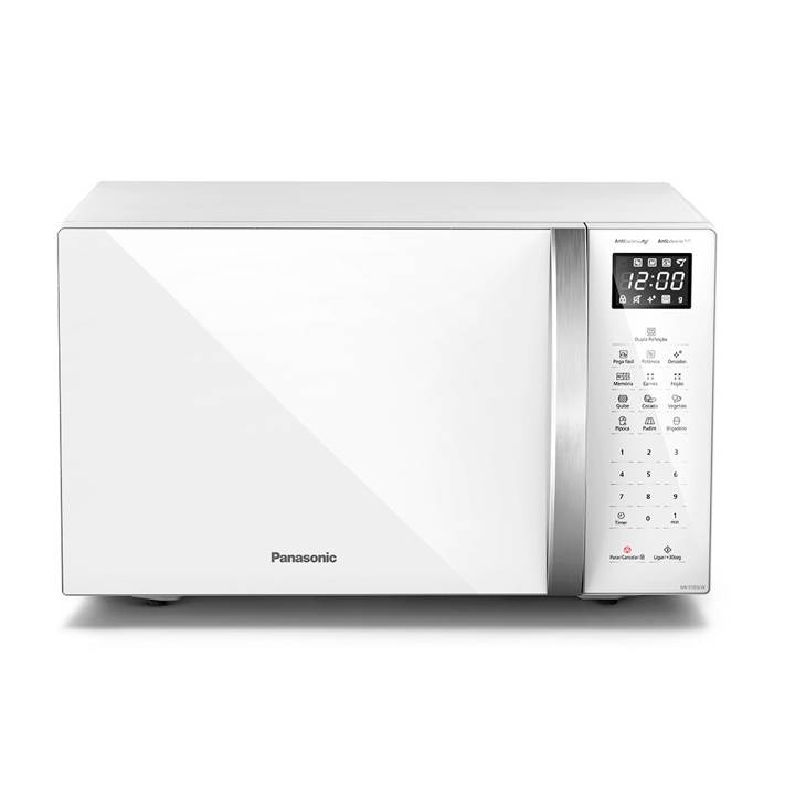 Micro-ondas Panasonic 34 Litros Dupla Refeição Branco ST65LWRUK 220V