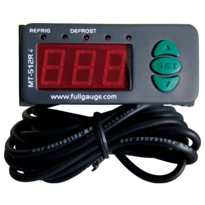 Controlador Full Gauge MT512E Log Resfriado com Degelo Natural Bivolt com Sensor com Sitrad