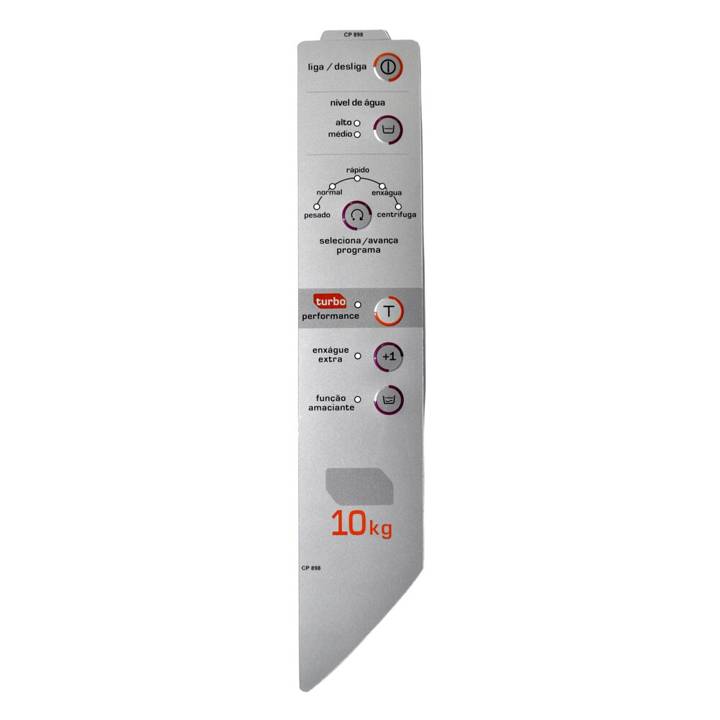 Painel Decorativo Compatível Lavadora Brastemp 10Kg P0898