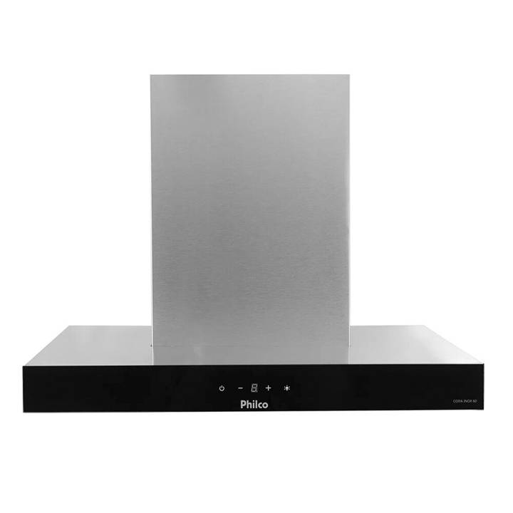 Coifa e Depurador de Parede Philco 60cm Flat Inox PCO60I 110V