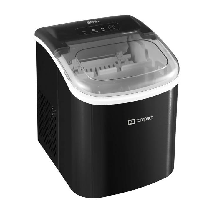 Máquina de Gelo EOS 12Kg Ice Compact Inox All Black EMG06P 220V