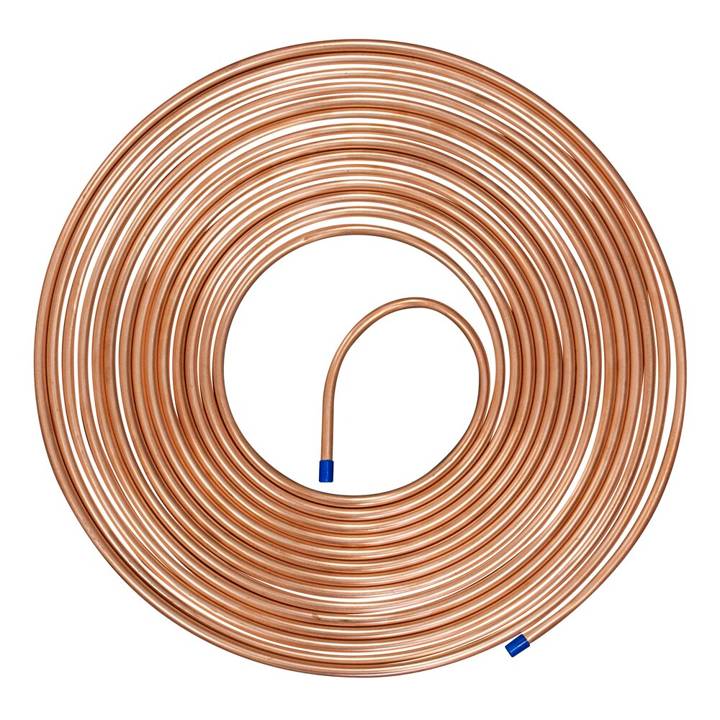 Tubo Cobre Panqueca 15 Metros 5/8 " = 15,87mm Parede 1/32 " = 0,79mm Termomecânica